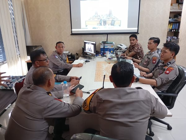 Polresta Pontianak Gelar Anev Kegiatan Ops Keselamatan Kapuas 2026 di Hari Ke-3