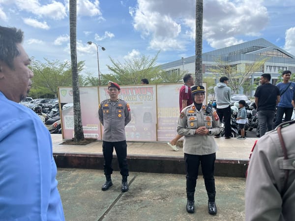 Pengamanan Humanis, Kapolsek Pontianak Selatan Kawal Ketat Pertandingan Liga 4