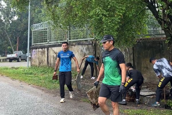 Tak Sekadar Seremonial, Polda Jambi Kerahkan Ribuan Personel Bersih-Bersih Ikon Kota MTQ