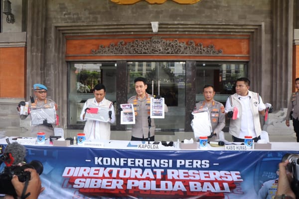Polda Bali Ungkap Jaringan Judi Online Internasional, 35 WNA India Jadi Tersangka