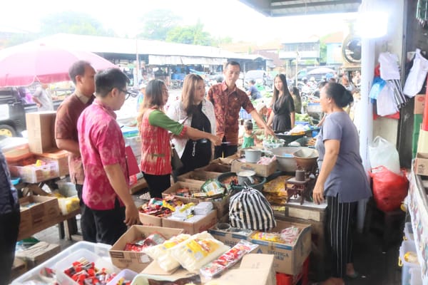 Jelang HBK, Satgas Pangan Polda Bali Gelar Sidak Pedagang dan Distributor