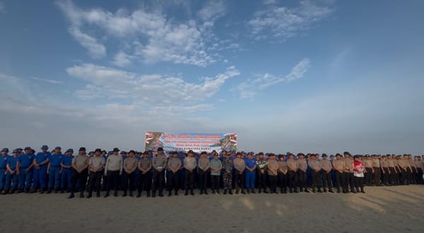 Pantai Padang Disisir Aparat, Polda Sumbar Tegaskan Aksi Bersih Bukan Sekadar Seremonial