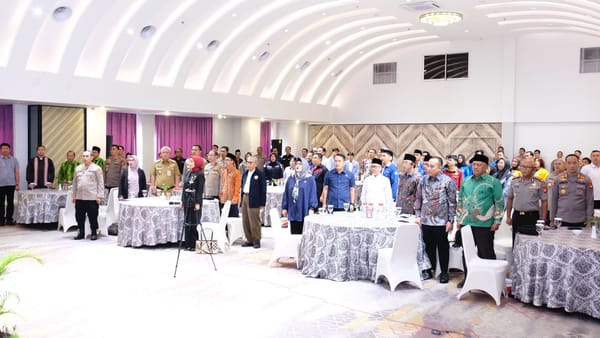 Dialog Publik Menuju Indonesia Emas 2045 Dihadiri Wakapolresta Pontianak