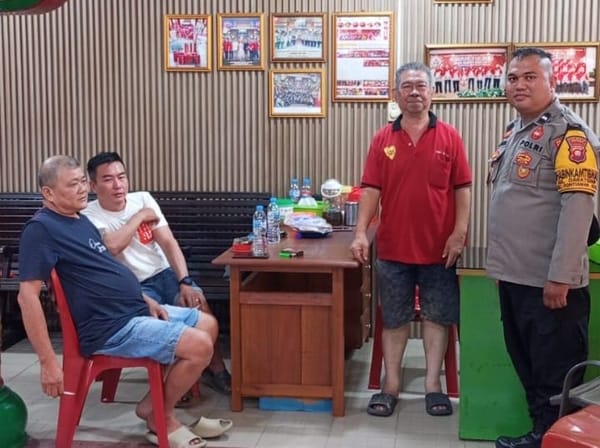 Jelang Imlek, Polsek Pontianak Kota Intensifkan Imbauan Keamanan