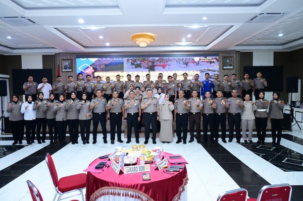 Tingkatkan Profesionalisme Internal, Karo SDM Polda Jambi Resmi Buka Pelatihan Operator SDM