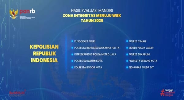 Puskeu Polri Raih Predikat Menuju WBBM, Wujud Komitmen Reformasi Birokrasi