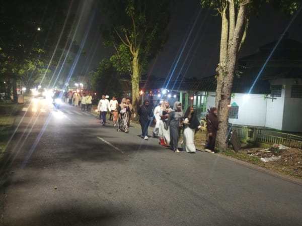 Polsek Pontianak Barat Turunkan Personel untuk Pengamanan Pawai Obor Ramadhan