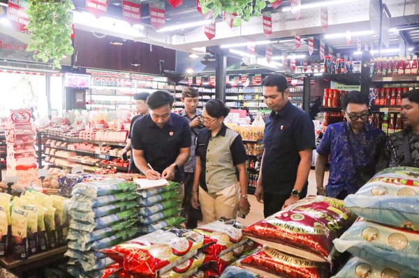 Jelang Imlek, Satgas Pangan Polda Bali Intensif Pantau Harga di Pasar