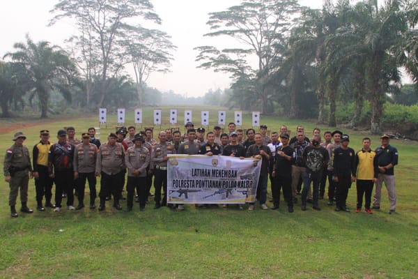 Latihan Ketat dan Terukur! Ini Cara Polresta Pontianak Jaga Profesionalisme Personel