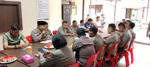 Jelang Ramadan 2026, Polsek Pontianak Selatan Gelar Yasinan Khidmat, Doa Menggema di Mapolsek