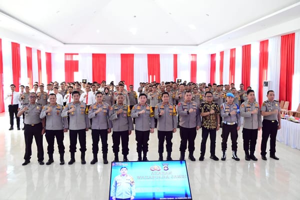 Wakapolda Jambi Minta Personel Polresta dan Polres Tanjabtim Perkuat Mitigasi Konflik