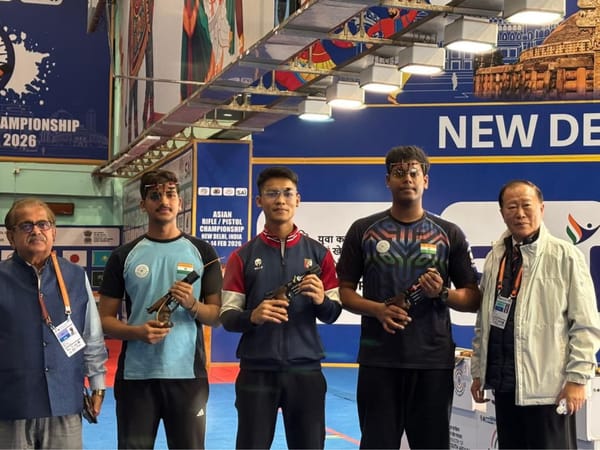 Anggota Brimob Polri Sabet Emas dan Pecahkan Rekor Dunia di Kejuaraan Asia 2026 India