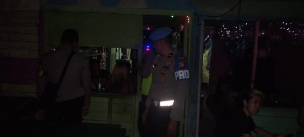 Jelang Imlek Polsek Pontianak Utara Intensifkan Patroli di Titik Rawan