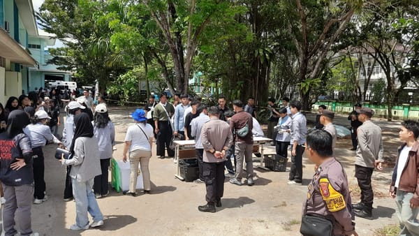 Polsek Pontianak Selatan Turun Langsung, Festival GATHEORA Berlangsung Kondusif