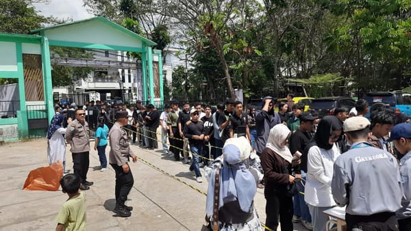 Ribuan Pelajar Padati Konser Sekolah, Polsek Pontianak Selatan Pastikan Aman