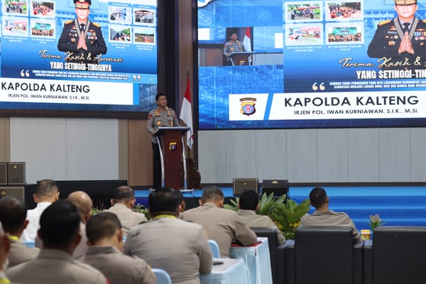 Rapim Polri Polda Kalteng Tahun 2026, Perkuat Sinergi Forkopimda Dukung Program Pemerintah