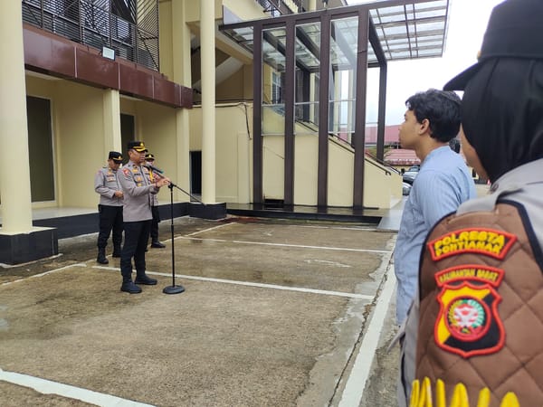 Ops Liong Kapuas 2026 Dimulai, Kabagops Polresta Pontianak Soroti Kedisiplinan Anggota