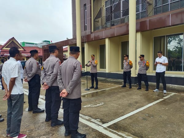Kabagops Polresta Pontianak Pastikan Pengamanan Maksimal dalam Ops Liong Kapuas 2026