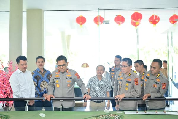 Kapolda Jambi Tinjau Pembangunan Gerai Samsat Polres Muaro Jambi di Kawasan CRC