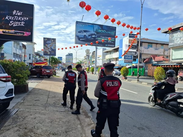 Antisipasi Gangguan Kamtibmas, Satgas Preventif Amankan Klenteng