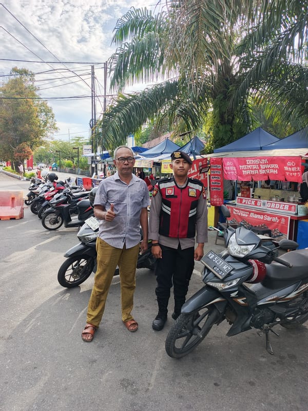 Antisipasi Keramaian dan Kemacetan, Pengamanan Pasar Juadah Diperkuat Selama Ramadhan
