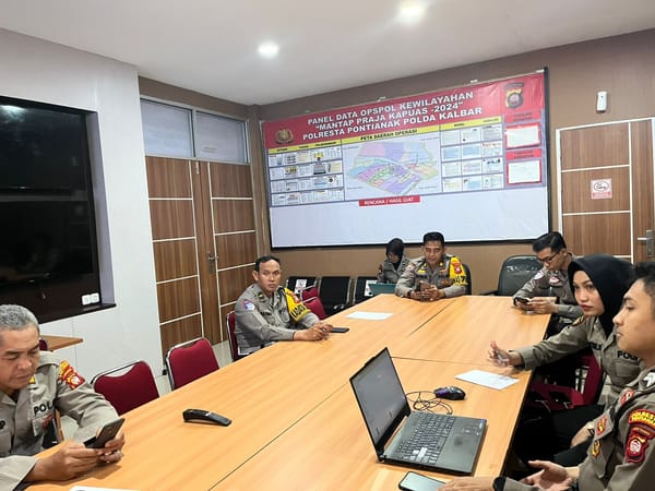 H+8 Ops Liong Kapuas 2026, Situasi Kamtibmas di Pontianak Tetap Kondusif