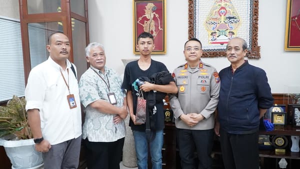 Situasi Aksi di Depan Polda DIY Terkendali, Tiga Mahasiswa Dipulangkan Melalui Koordinasi dengan Kampus