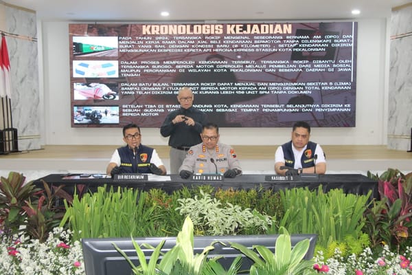 Gudang Rahasia di Bandung Digerebek, Puluhan Motor Tanpa Surat Diamankan Polisi