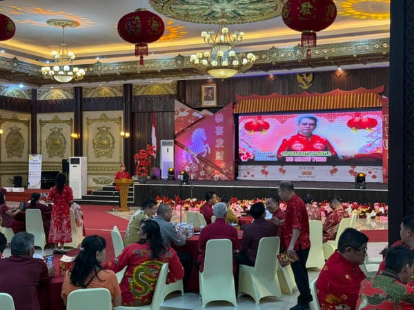 Suasana Hangat Warnai Perayaan Imlek 2577 Kongzili, Polresta Pontianak Hadir
