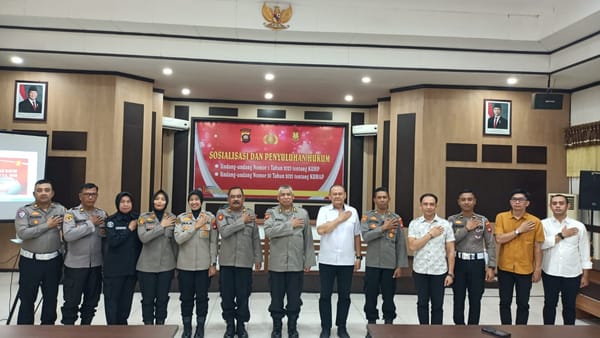 Polresta Pontianak Dalami UU KUHP dan KUHAP Tahun 2025 Lewat Kegiatan Sosialisasi