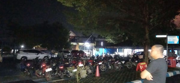 Balap Liar, Polres Semarang Amankan Puluhan Motor