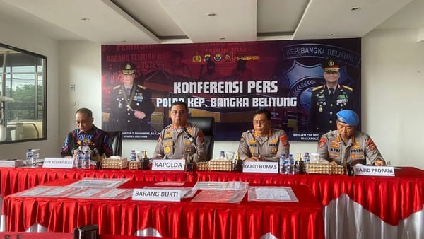 Tambang Timah Ilegal Maut di Bangka, Polda Babel Tetapkan 3 Tersangka, 6 Penambang Tewas