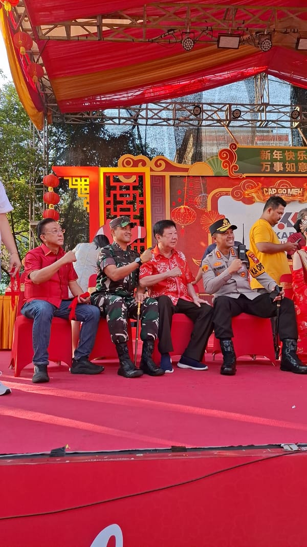 Ritual Buka Mata Naga Cap Go Meh 2447, Kapolresta Tegaskan Komitmen Jaga Keamanan dan Toleransi