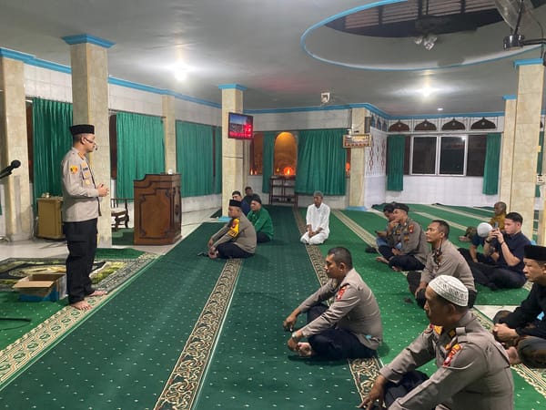 Safari Subuh Humanis, Kapolresta Pontianak Pererat Silaturahmi dan Toleransi Antarumat