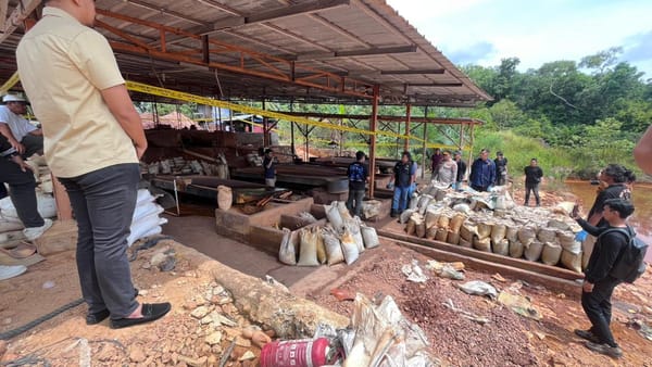 Penyelundupan Pasir Timah ke Malaysia Digagalkan, Polri Amankan 7 Pelaku