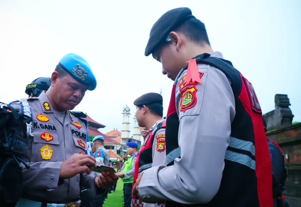 Tegakkan Disiplin Tanpa Kompromi, Bidpropam Polda Bali Gelar Gaktibplin Personel Ops Cipkon Agung-2026