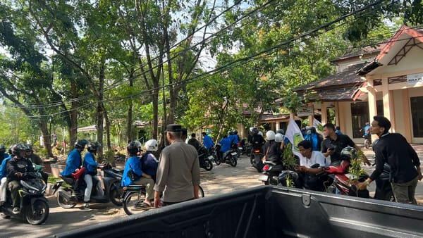 Polsek Pontianak Kota Pastikan Demo Mahasiswa di DPRD Kalbar Berjalan Kondusif