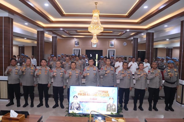 Buka Rakernis Propam 2026, Kapolda Kalteng Minta Pengawasan Internal Diperkuat