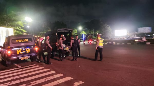 Polresta Pontianak Laksanakan Patroli Skala Besar Jaga Keamanan Ramadhan 1447 H