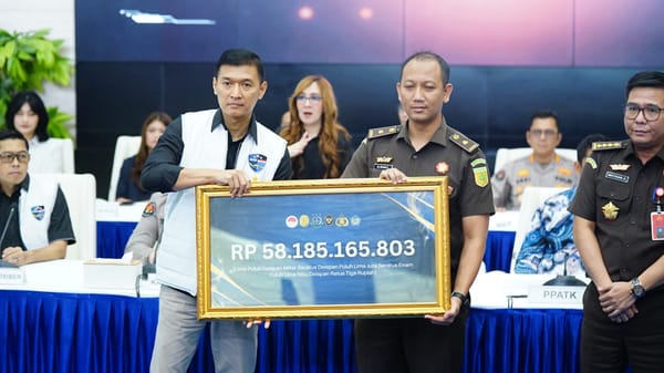 Aset Judi Online Rp58 Miliar Dieksekusi Bareskrim Polri, Masuk Kas Negara