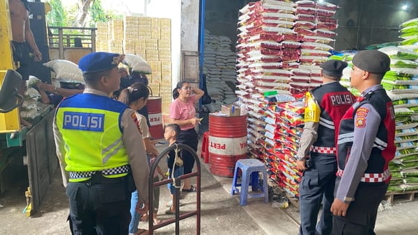 Ops Cipkon Agung-2026, Polda Bali Turun Langsung Pastikan Harga Beras Tetap Terkendali