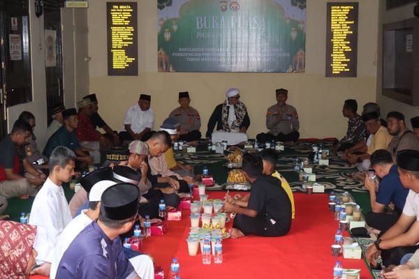 Safari Ramadhan Kapolresta Pontianak di Polsek Pontianak Selatan, Perkuat Soliditas Personel