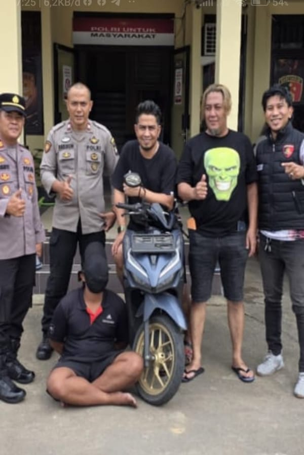 Aksi Curanmor di Pontianak Timur Berhasil Diungkap Polisi dalam 1x24 Jam