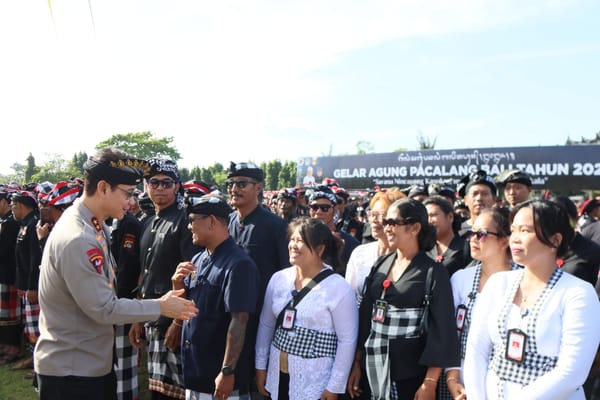 Kapolda Bali Hadiri Gelar Agung Pecalang Bali Tahun 2026