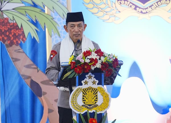 Kapolri Ajak Masyarakat Dukung Presiden Prabowo Jaga Perdamaian Dunia