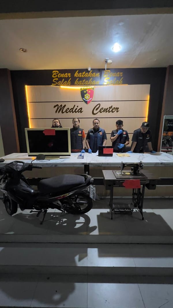 Jatanras Polresta Pontianak Tangkap Dua Pencuri Rumah di Jalan Purnama