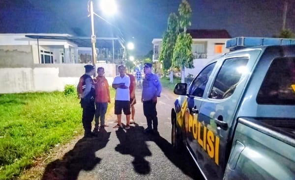 Terima Laporan Warga, Patroli Enggang Polsek Pontianak Kota Datangi Komplek Sepakat 9