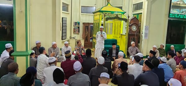 Kapolresta Pontianak Hadiri Subuh Keliling Safari Ramadan di Masjid Jami’