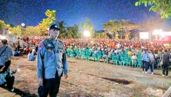 Kebaktian KPIN 2026 Berlangsung Aman Berkat Pengamanan Polsek Pontianak Kota