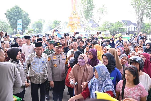 Polda Jambi Gelar Gerakan Pangan Murah, Salurkan 16,5 Ton Beras untuk Masyarakat Jelang Idul Fitri
